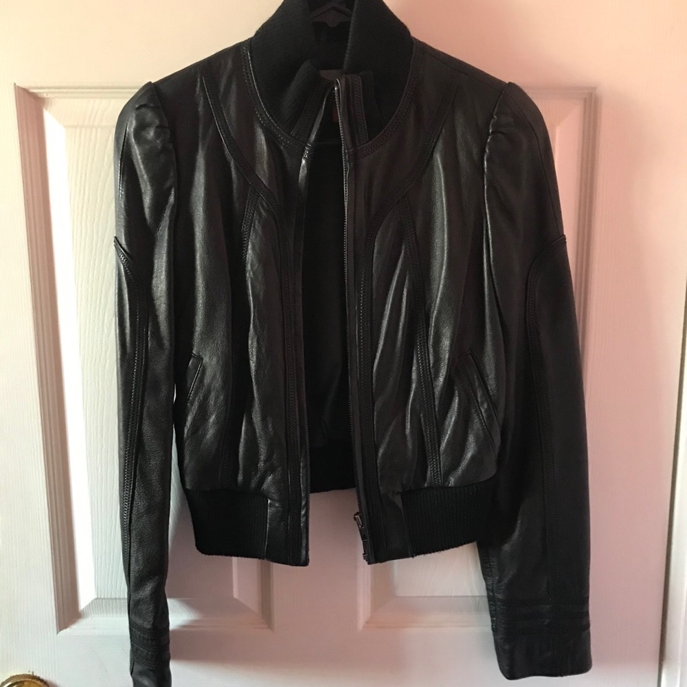 Hinge Leather jacket size small